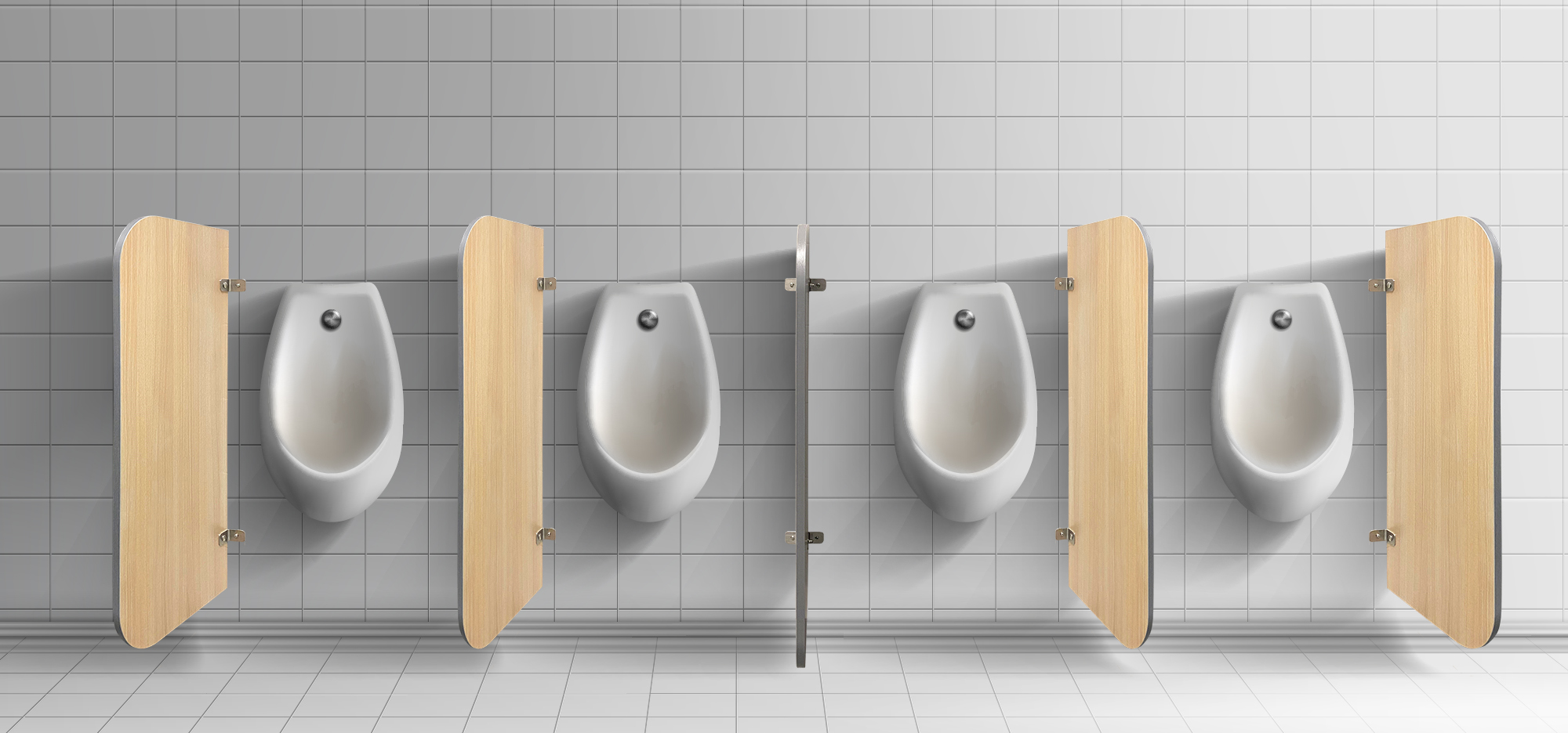 urinal partitions